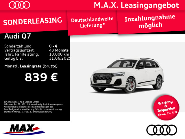 Q7 SUV S line 60 TFSI e quattro #FREI KONFUGIERBAR#
