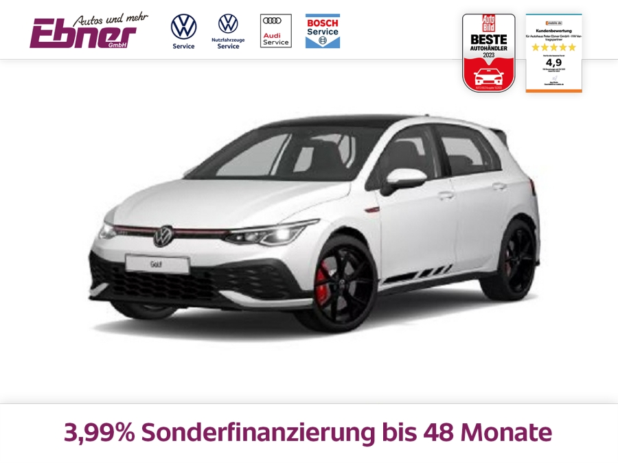 Golf VIII GTI CLUBSPORT 300PS DSG ACC+NAVI+APP+LED+19 ALU