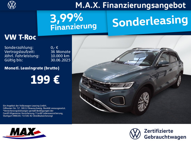T-Roc 1.0 TSI LIFE LED+NAVI+PDC+SITZHZG+ALU+APP+