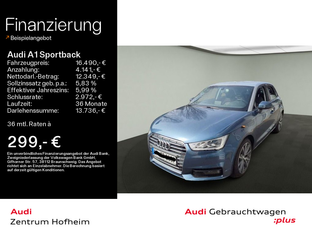 Audi A1 1.4 TFSI Sportback Sport