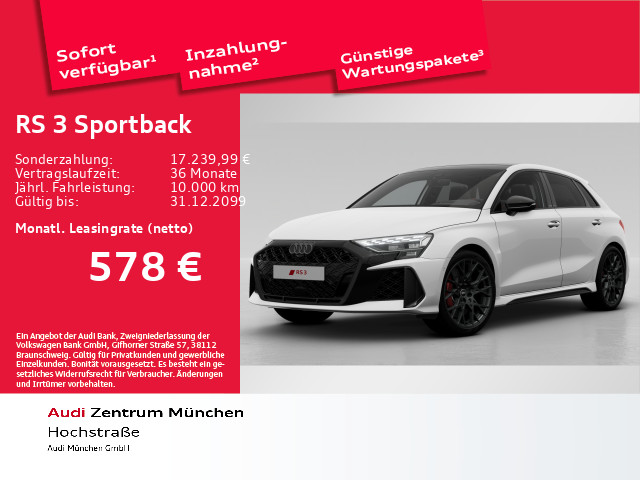Audi RS3 Sportback onic