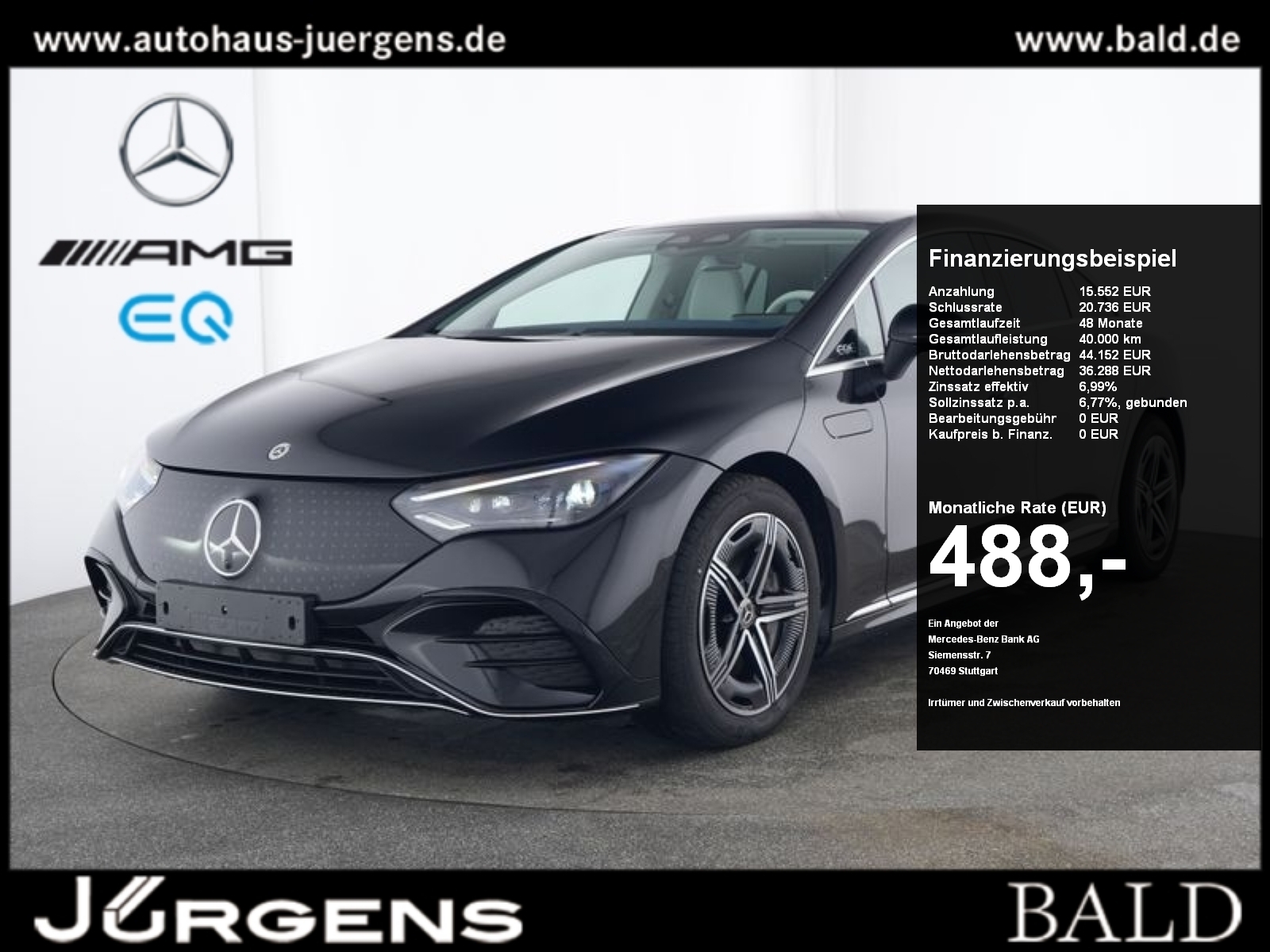 Mercedes-Benz EQE 350 AMG-Sport DIGITAL Memo 19