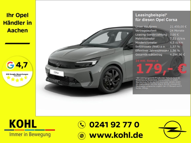 Corsa GS 1.2 Turbo 100PS LED PDCv+h SHZ DAB