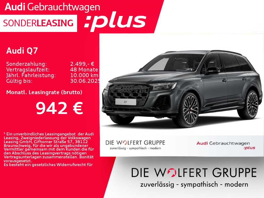 Q7 S line 60 TFSI e quattro *0,5%*SITZBELÜFTUNG