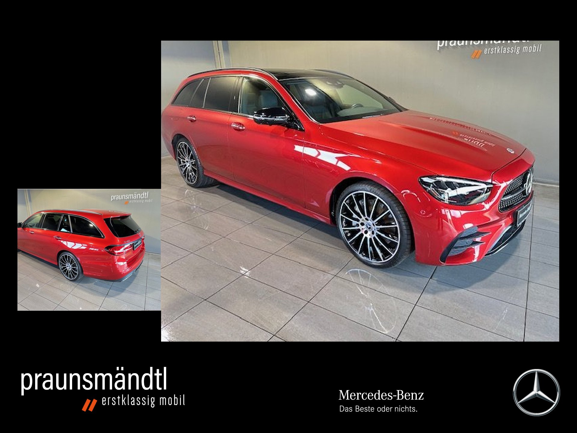 E 450 4M T AMG Pano/AHK/StaHzg/Dist/HeadUp/Sound