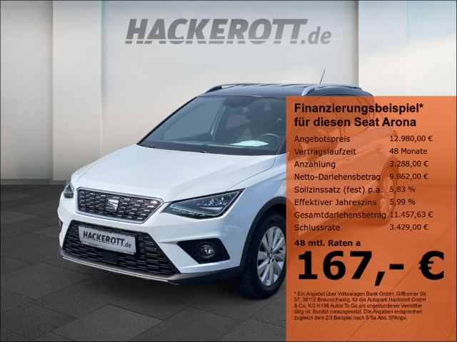 Seat Arona Xcellence TGI