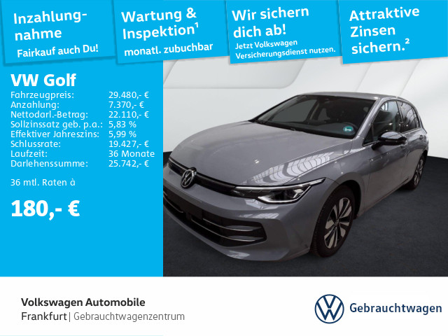 Volkswagen Golf 2.0 TDI VIII Goal LEDPlus FrontAssist