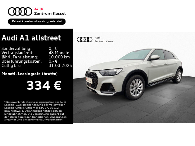 A1 allstreet 30 TFSI S tronic LED SitzHZ Navi+