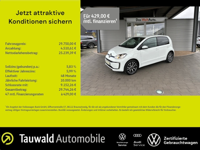 Volkswagen up 2.3 e-Up Edition 3kWh CCS 16