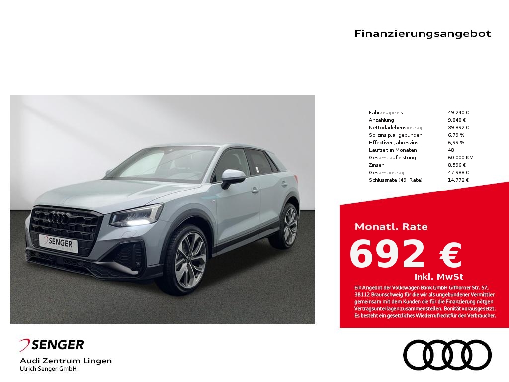 Audi Q2 S line 35 TFSI Optikpaket