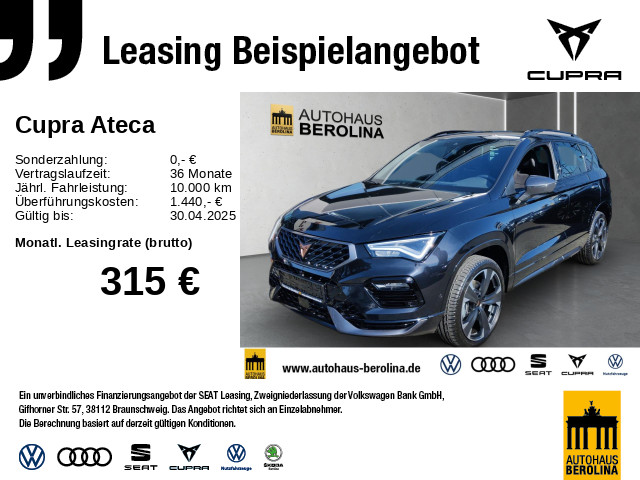 CUPRA Ateca 1.5 TSI BEATS R