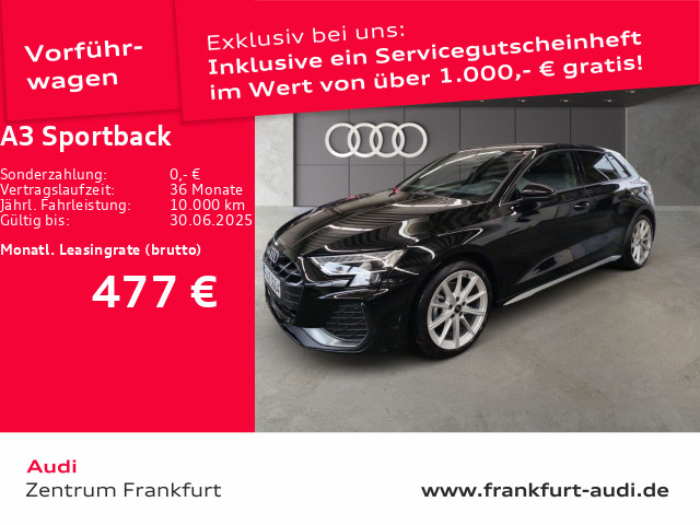 Audi A3 Sportback 35 TFSI S line VC