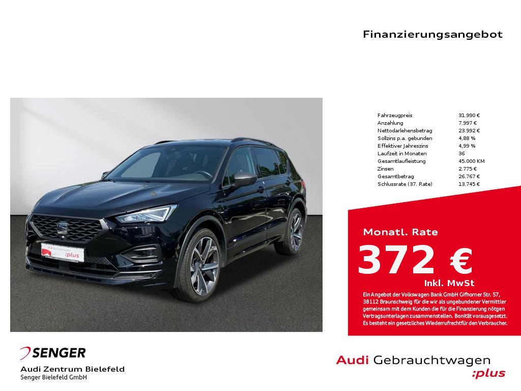 Tarraco FR 1.4 eHybrid DSG CarPlay LED AHK 20