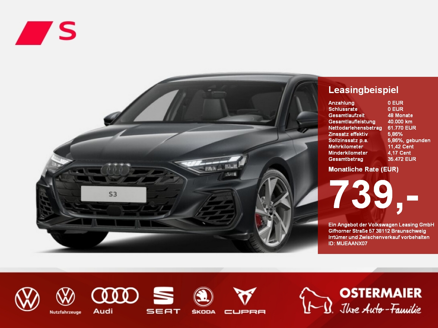 S3 Sportback TFSI 333PS CARBON,KAMERA,MATRIX,KLIMA,PDC,NAVI