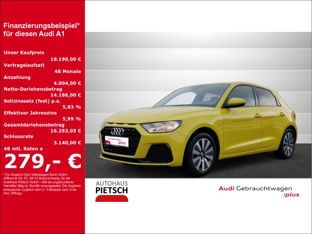 A1 Sportback 30 TFSI S tronic advanced