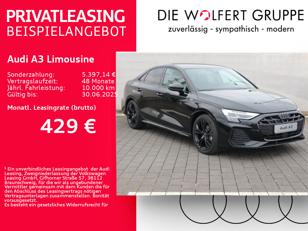 A3 Limousine S line 35 TFSI S tronic