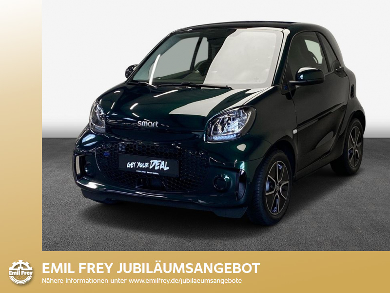 smart EQ fortwo passion racing green