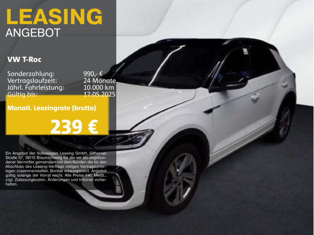 T-Roc 2.0 TDI DSG R-LINE NAVI AHK KAMERA PRIVACY
