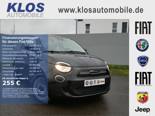 Fiat 500E ICON 42kWh PARK KOMFORTPAK