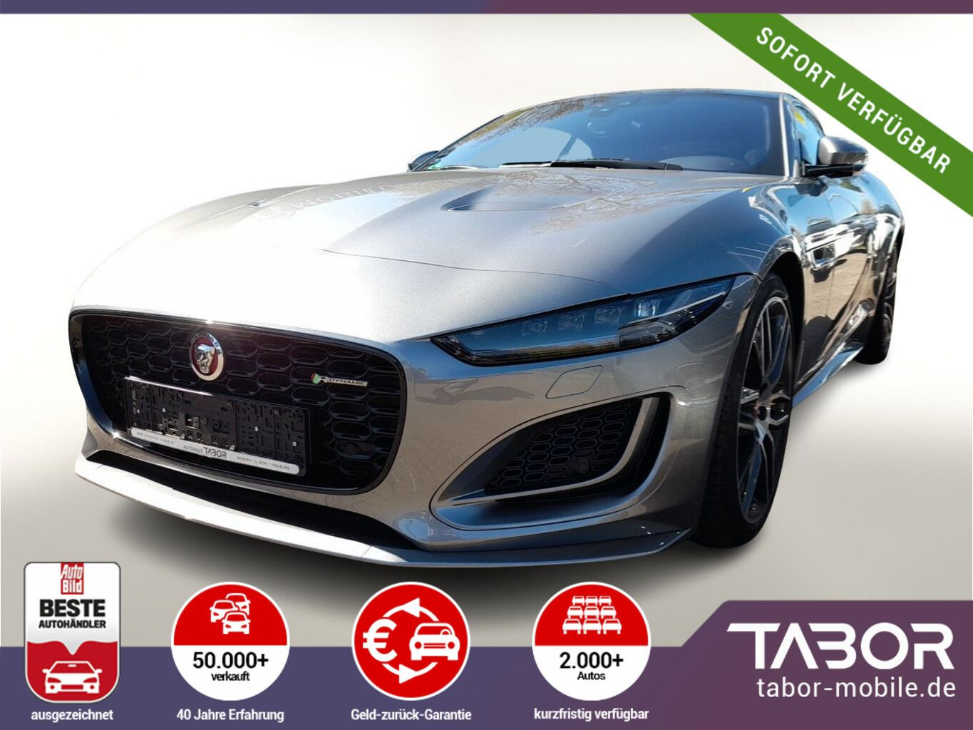 Jaguar F-Type 2.0 P300 R-Dyn DesignP LederP 20Z