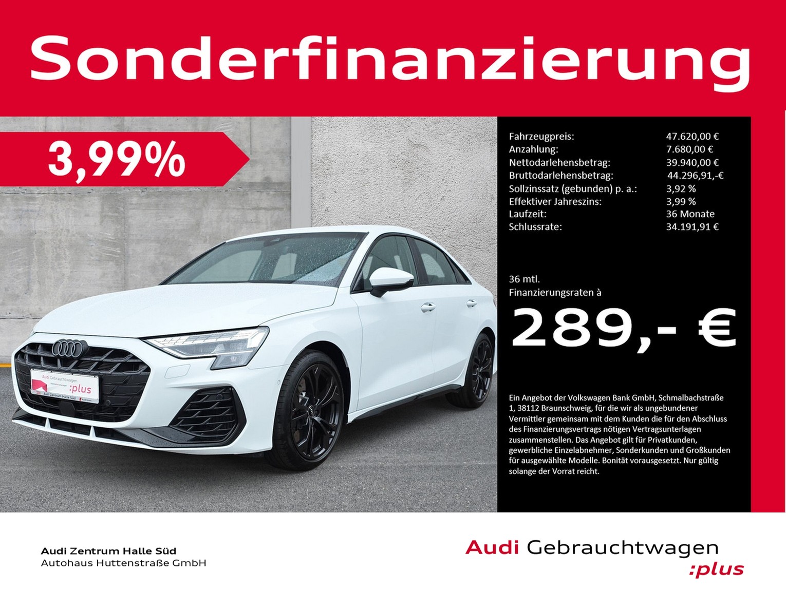 S3 Limousine TFSI qu LEDER VIRTUAL+ NAVI