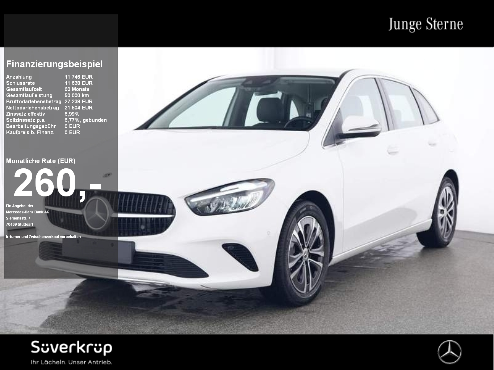 Mercedes-Benz B 250 e PROGRESSIVE SPUR