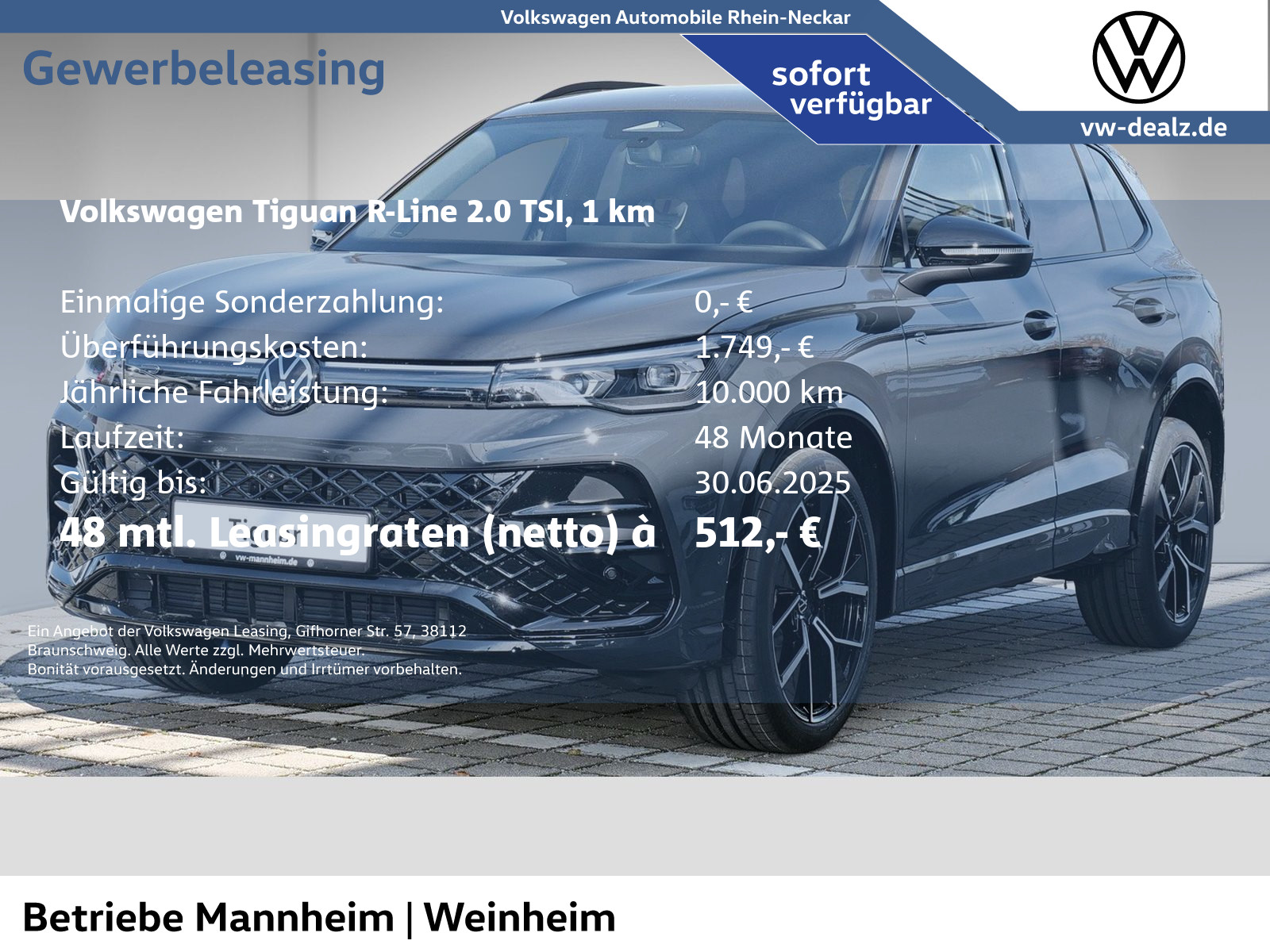 Volkswagen Tiguan 2.0 TSI R-Line OPF
