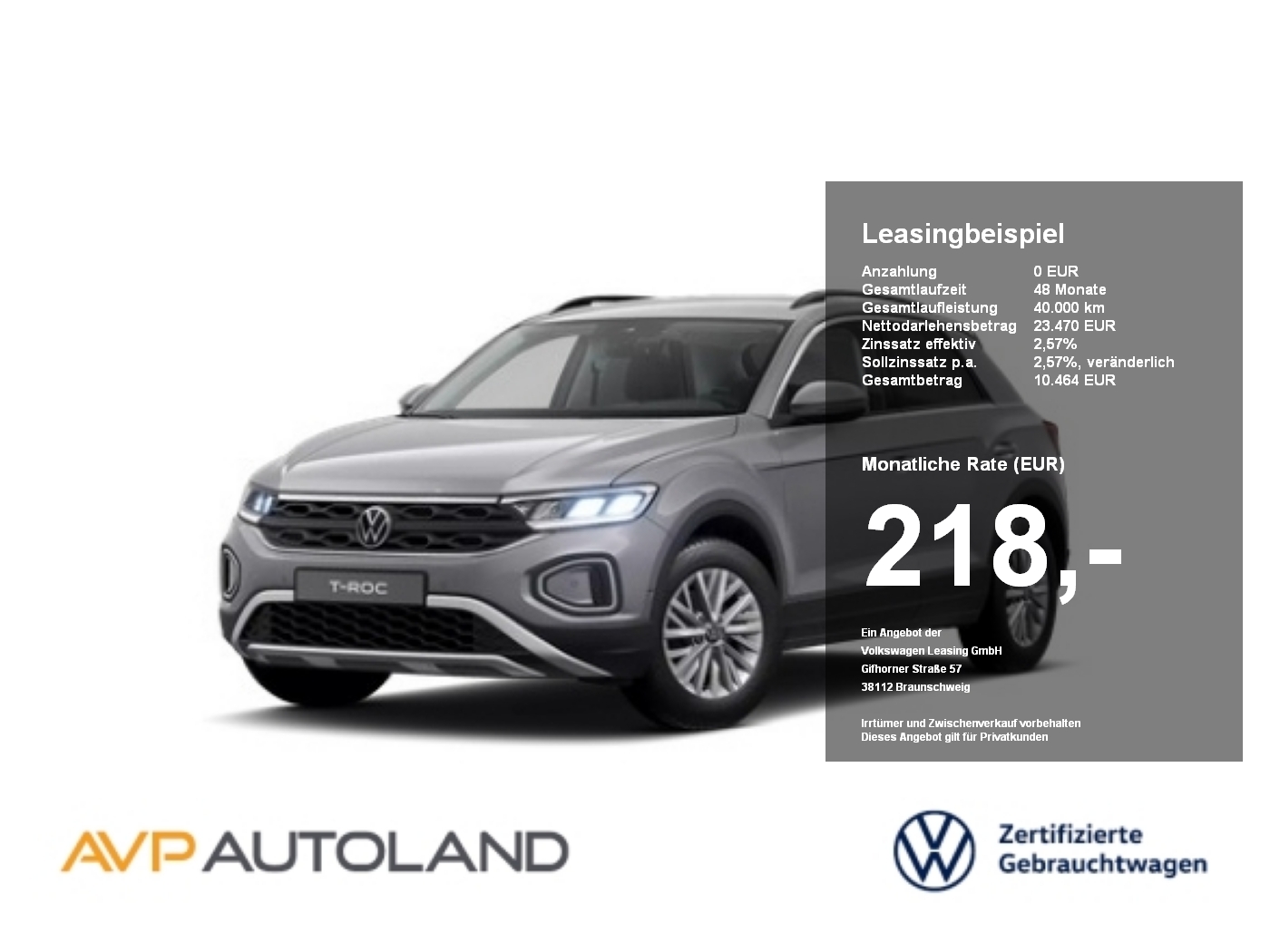 T-Roc 1.0 TSI Life | NAVI | LED | SITZH. |