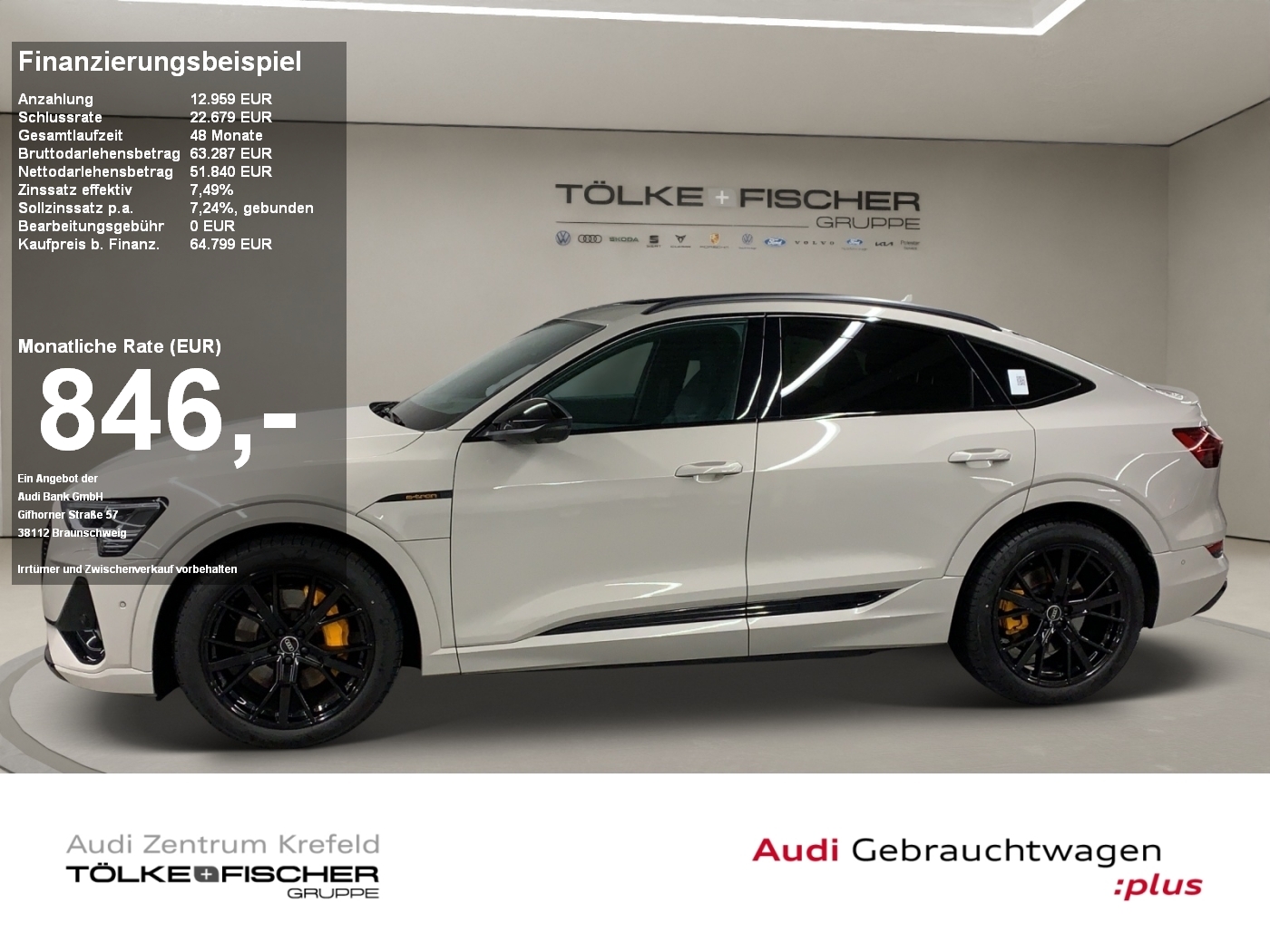 Audi e-tron Sportback 55 quattro S-Line S-line