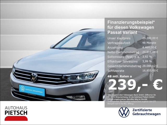 Passat Variant 1.5 TSI DSG Business AHK ACC Sitzhzg