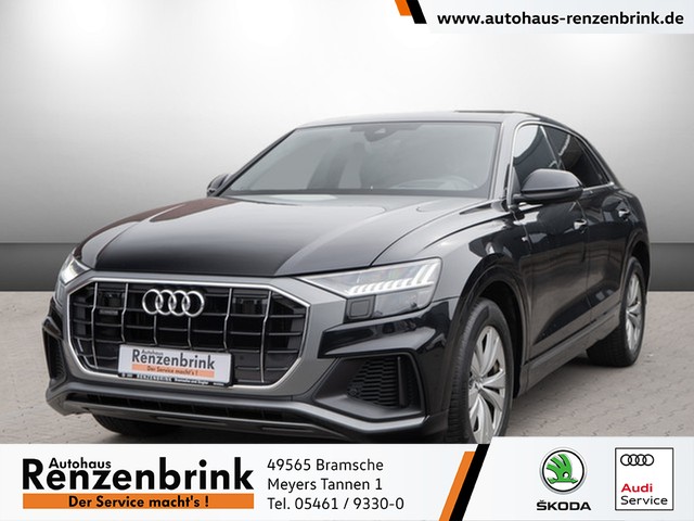 Q8 50 TDI quattro S line selection LUFTF.+B&O+RFK+HEAD-UP+MATRIX+AHK