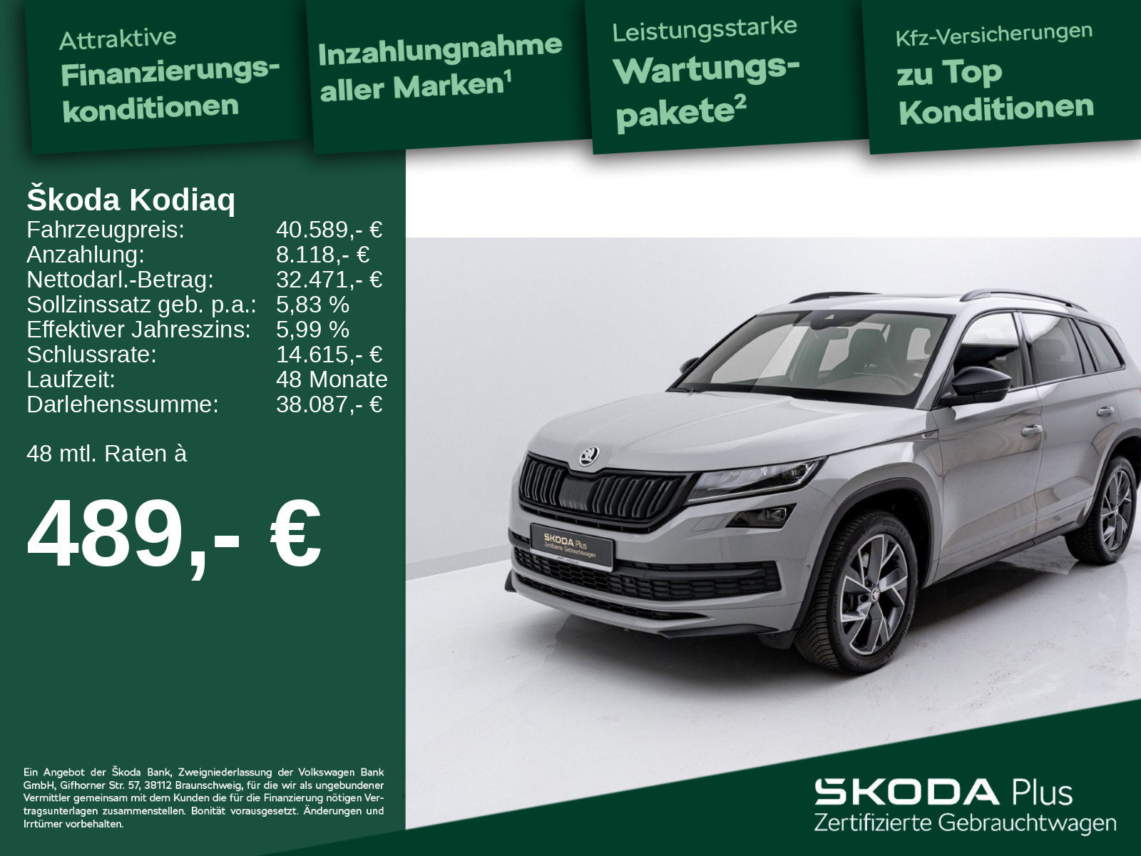 Skoda Kodiaq 2.0 TSI Sportline