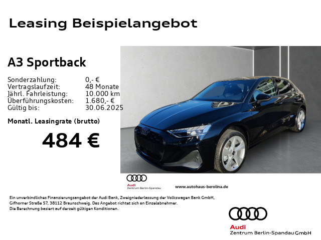 A3 Sportback 35 TFSI S tronic *SONOS*ACC*R-CAM*