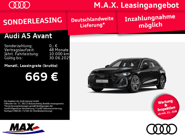 A5 Avant e-hybrid *0,5% VERST. S-LINE AKTION* quattro 220 kW S tronic
