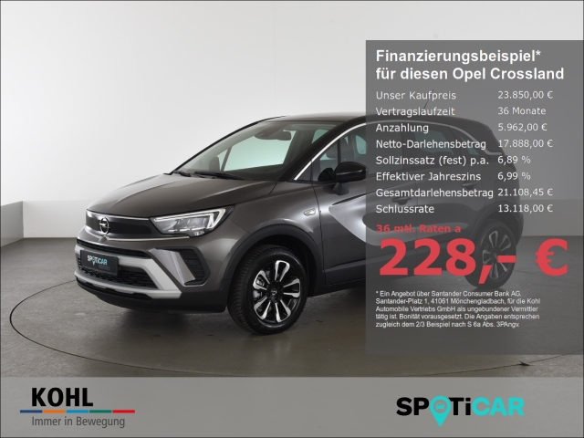 Opel Crossland 1.2 Elegance Turbo Automatik