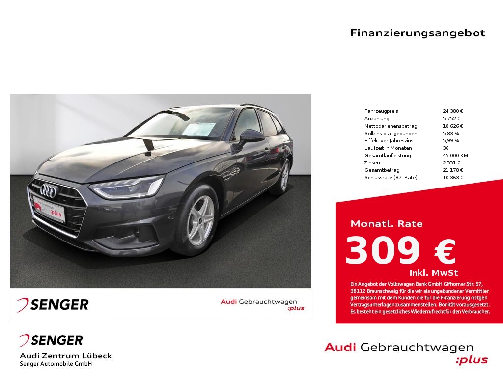 Audi A4 Avant 35 TDI VZE