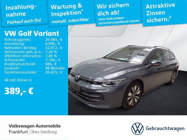 Volkswagen Golf Variant 2.0 TDI Golf VIII Goal IQ Light FrontAssist
