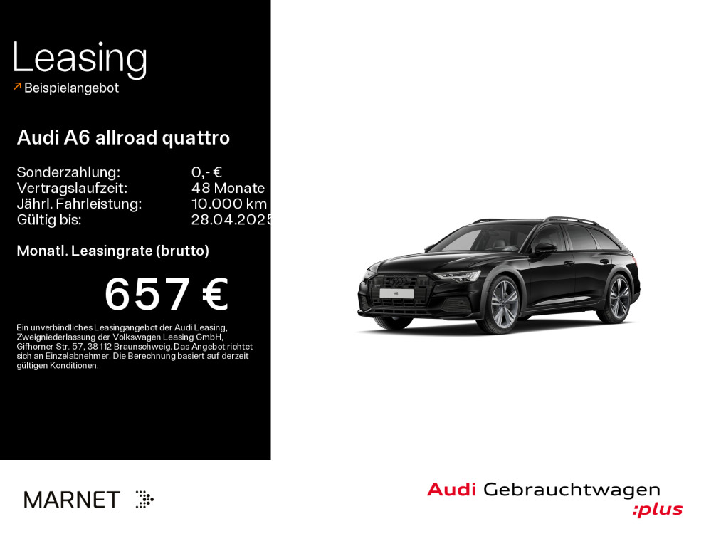 A6 allroad 55 TFSI quattro*Navi*Matrix*HUD*B&O*AHK*PDC*Pano*Virtual Cockpit*Kamera*Standheizung