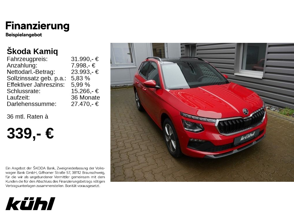 Skoda Kamiq 1.5 TSI Selection