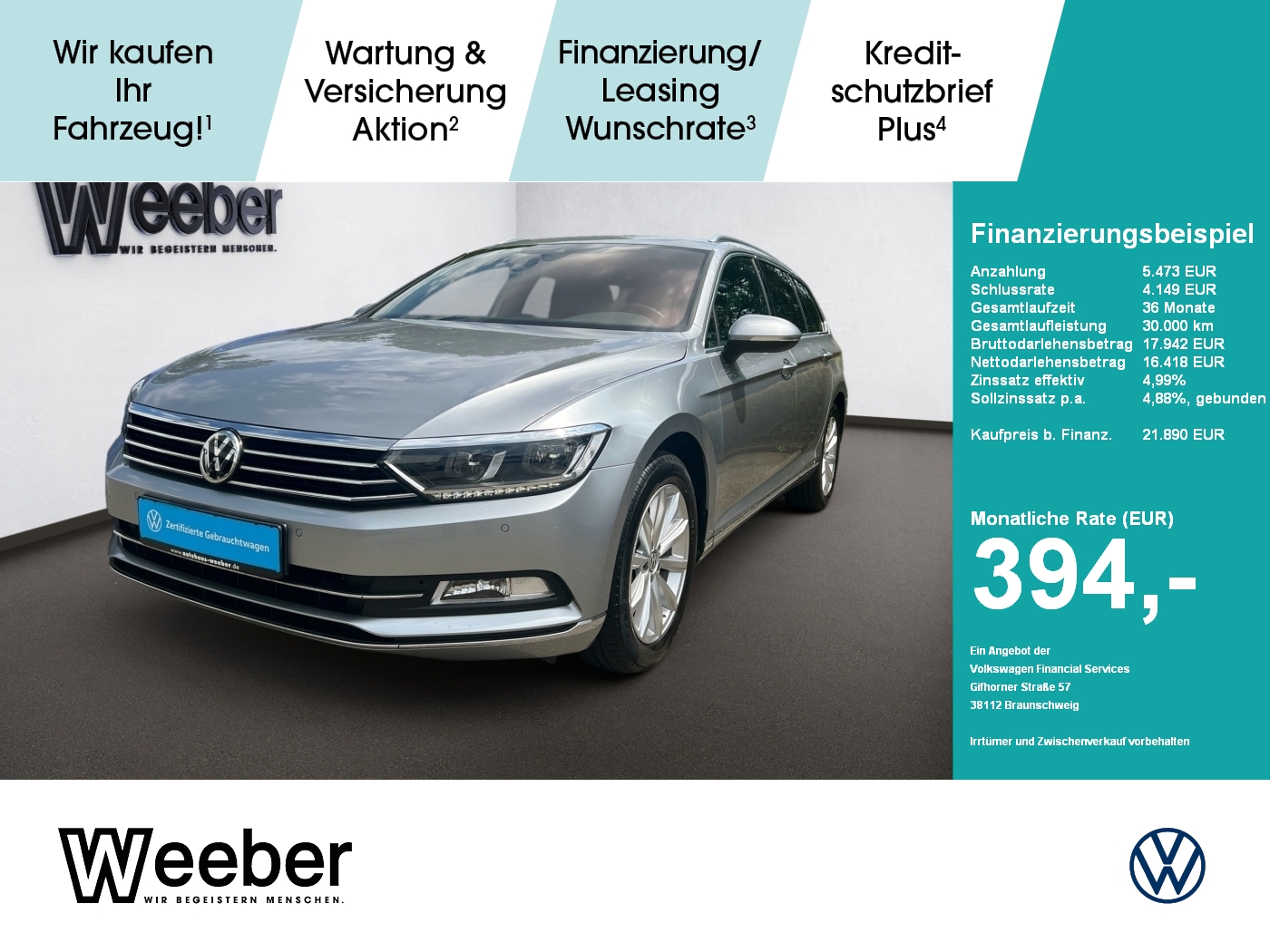 Passat Variant Highline NAVI*LED*LEDER*PDC*LM*AUT