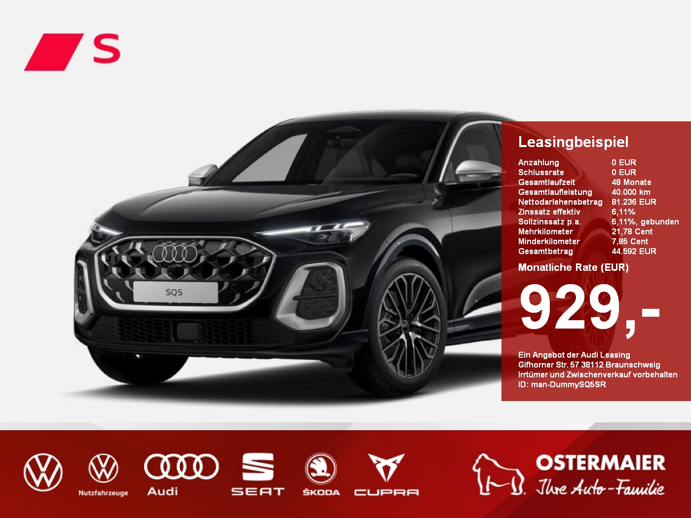 SQ5 Sportback TFSI quattro 21ALU.AHK.NAV.LED.TECH PLUS