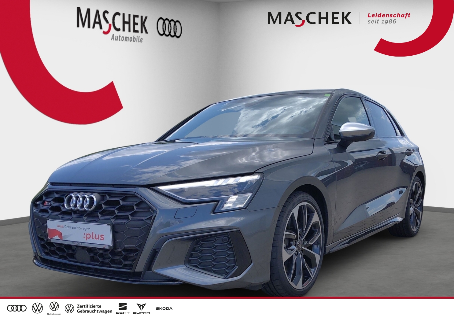 S3 Sportback ACC Pano Black Matrix R-Cam Parkassist