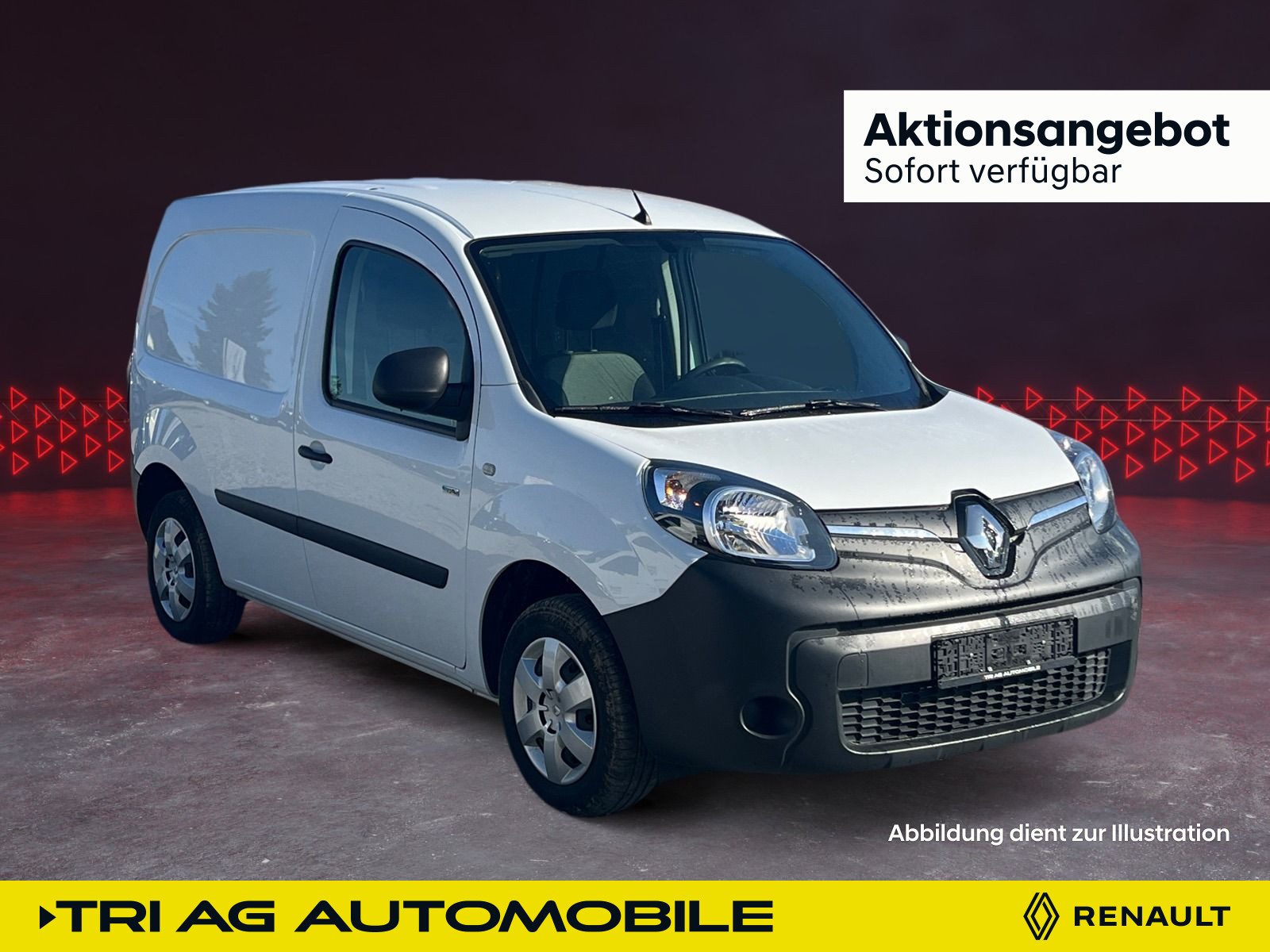 Kangoo Rapid Z.E. 100% Elektrisch inklusive Batterie