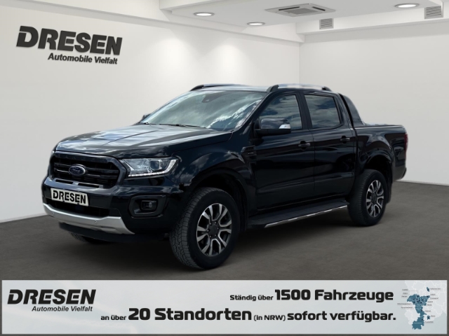 Ranger 4x4 Wildtrak DoKa Automatik StandHZG AHK Navi Leder LED Sperrdiff. ACC El. Heckklappe