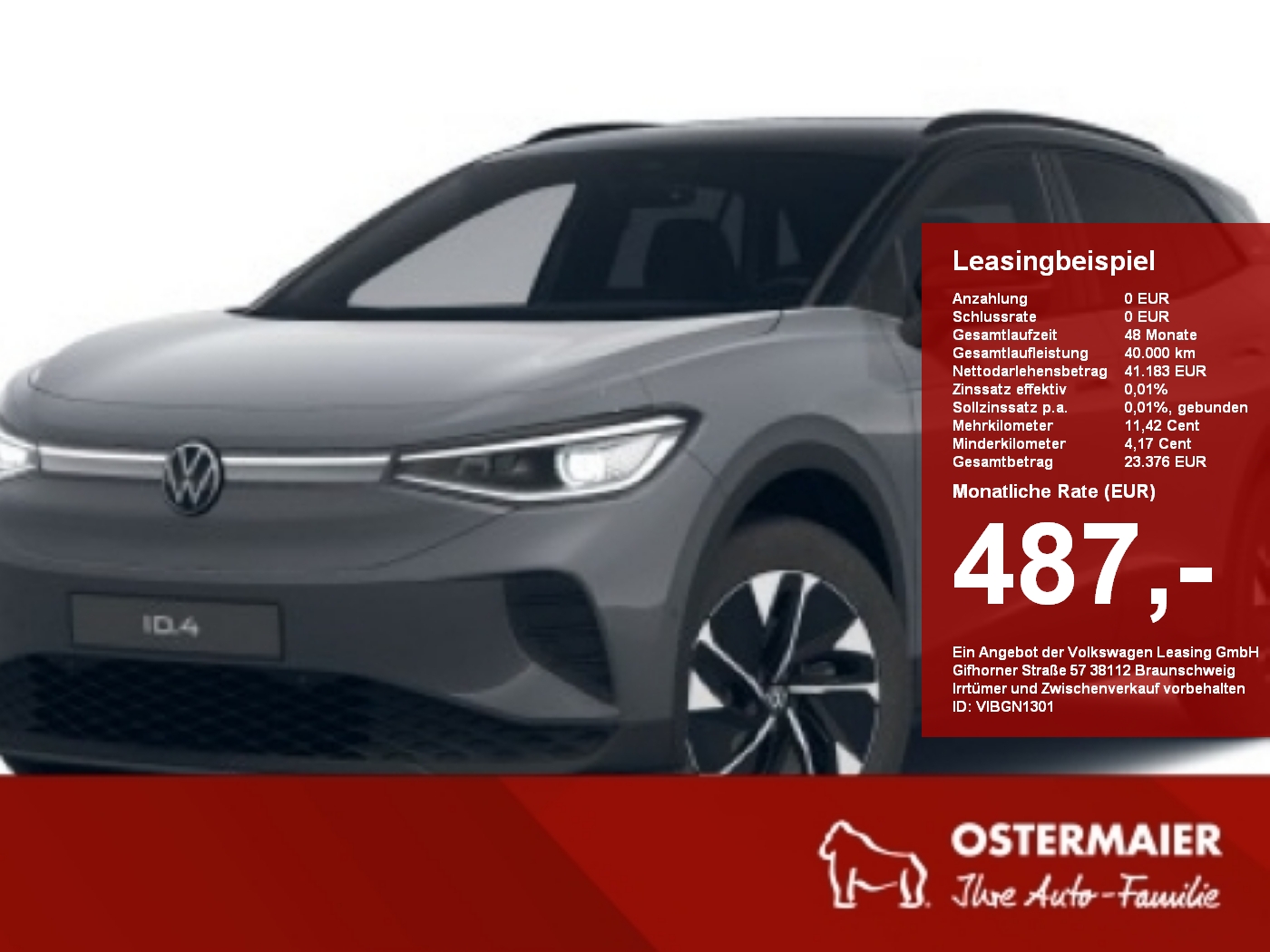 ID.4 ENERGY 52 kWh 170PS ACC,NAVI,APP,SHZ,KAMERA