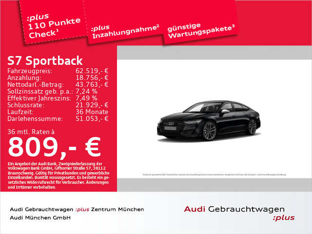 Audi S7 Sportback TDI Allradlenkung