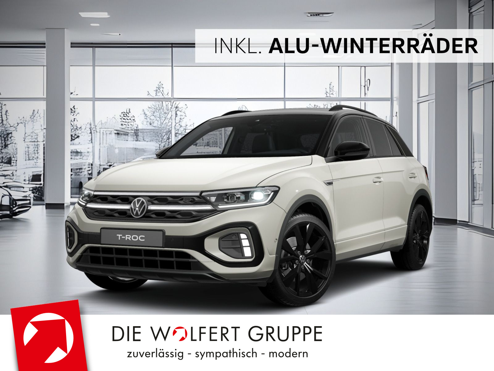 T-Roc R-Line 1.5 TSI OPF (150 PS) DSG *AHK*BLACKSTYLE*WINTERRÄDER*RFK*MATRIX*