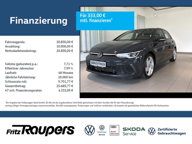 Golf 2.0 TSI GTI +KAMERA+NAVI+ACC