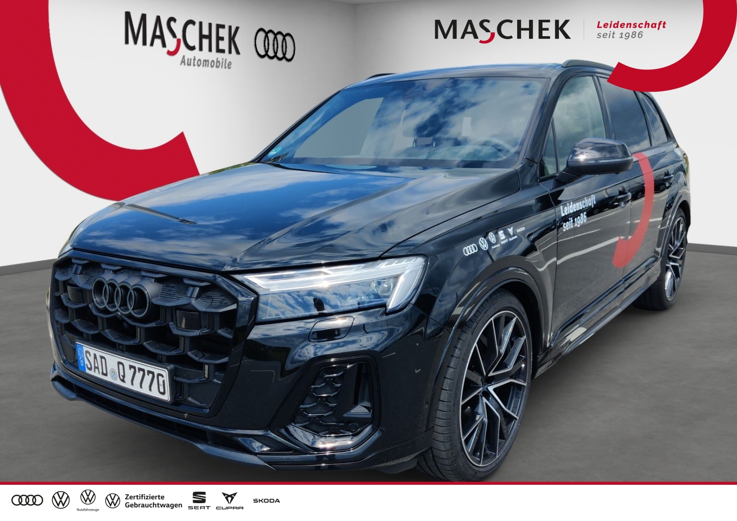 Q7 S-Line 50 TDI quattro AHK Pano 7Sitzer Stdhzg