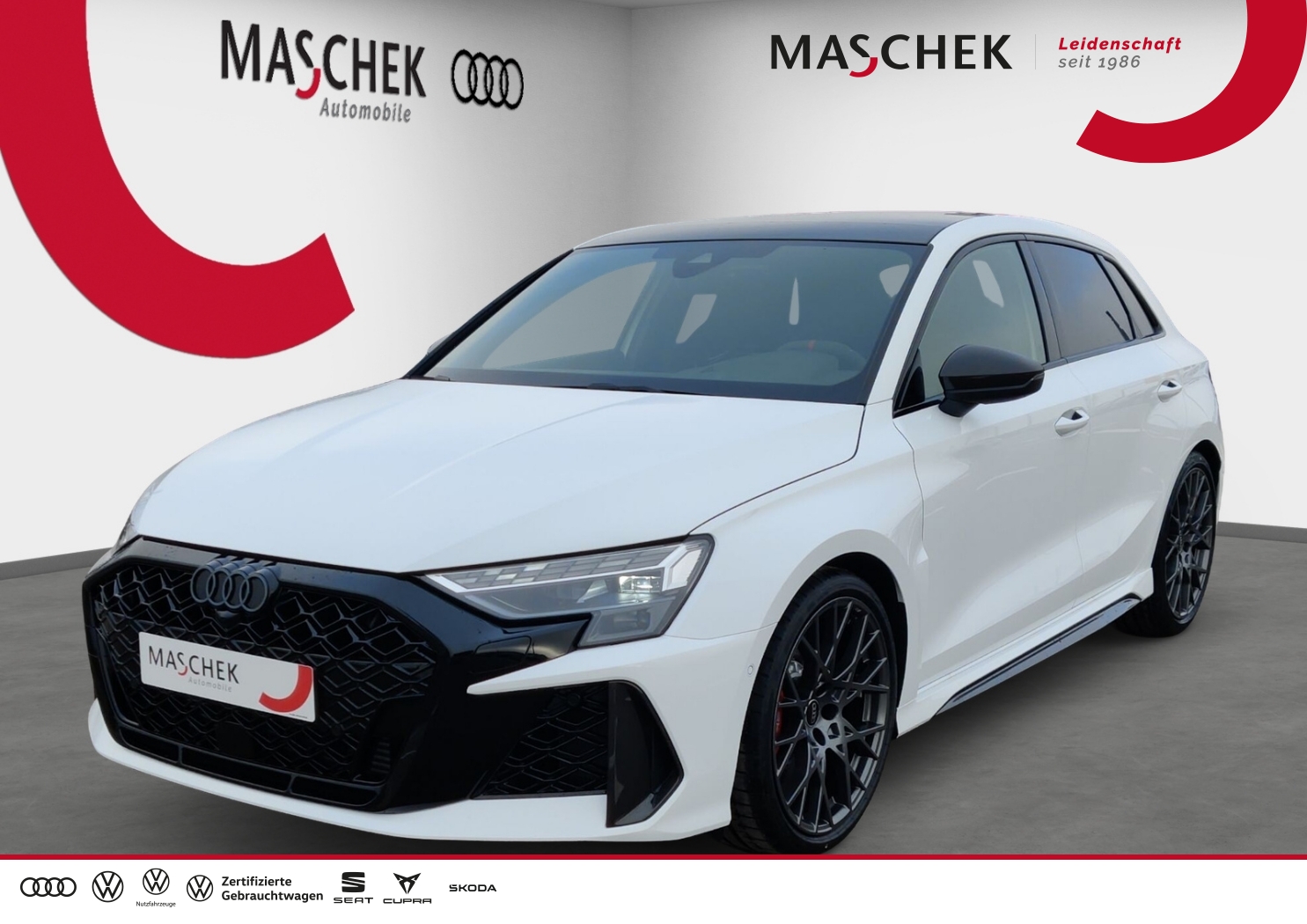 Audi RS3 9.5 Sportback UPE 855 - FULL CARBON Schalensitz